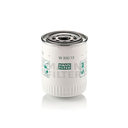 Mann-Filter 82-92 Jaguar Vanden Plas-Xj6-Xjs Oil Filter, W930/13 W930/13